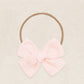 Adventure Bow - Blush Headband - Lou Lou & Co