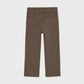 Boy Regular Fit Pants- Brown