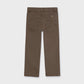 Boy Regular Fit Pants- Brown