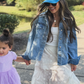 Strong as a mother® Canvas Hat - Floral: Floral