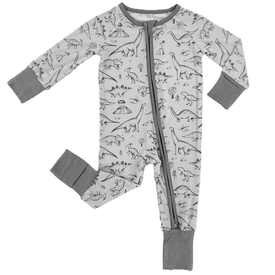 Dino Doodles Bamboo Sleeper: 0-3M
