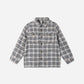 Pocketed Flannel Shirt Winter Plaid