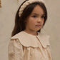 BRAIDED HEADBAND EMBROIDERED FLORAL