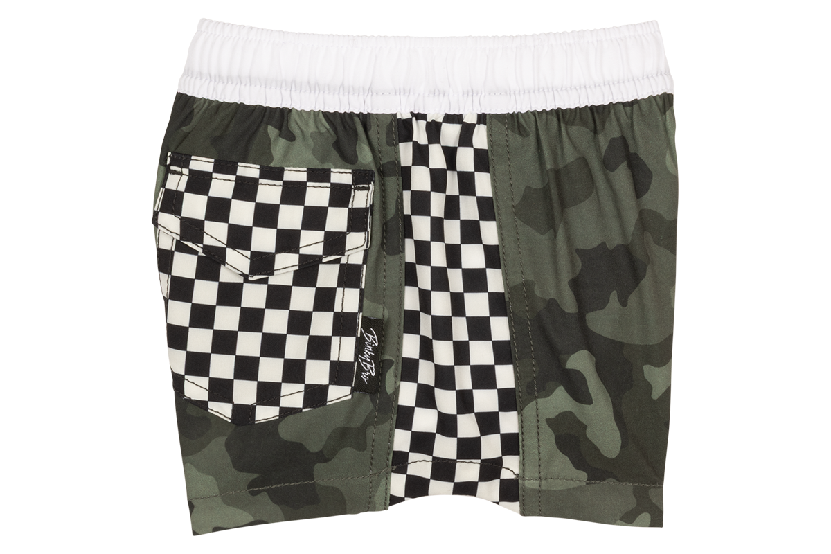 Kids Swimsuit Brovo: Camo / 2T - Baby Sweet Pea's Boutique