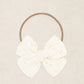 Adventure Bow - Vanilla Eyelet Headband
