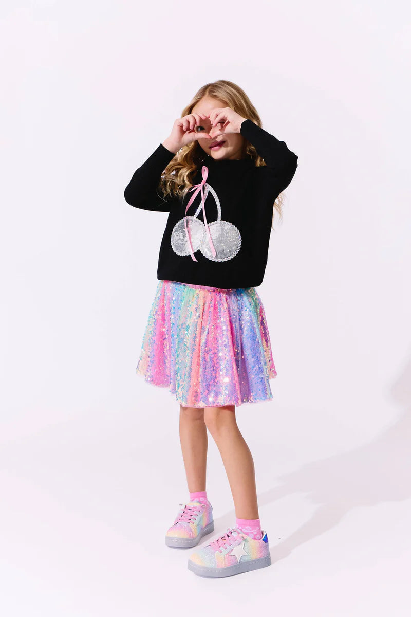 Crystal Cherry Sweater - Lola and the Boys