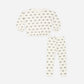 Spongey Knit Set Evergreen Bows