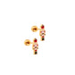 Screwback Stud Earrings - Nutcracker