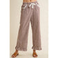 Gingham Ruffle Pants