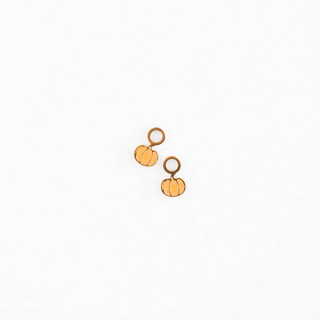 Pumpkin Charm: Pair - Pip Pop Post