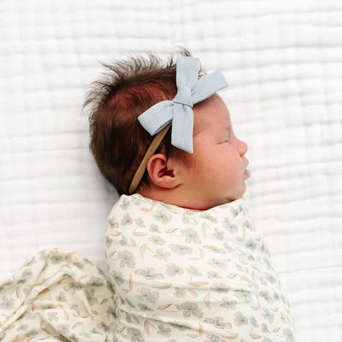 Classic Bow - Dove Petite Headband