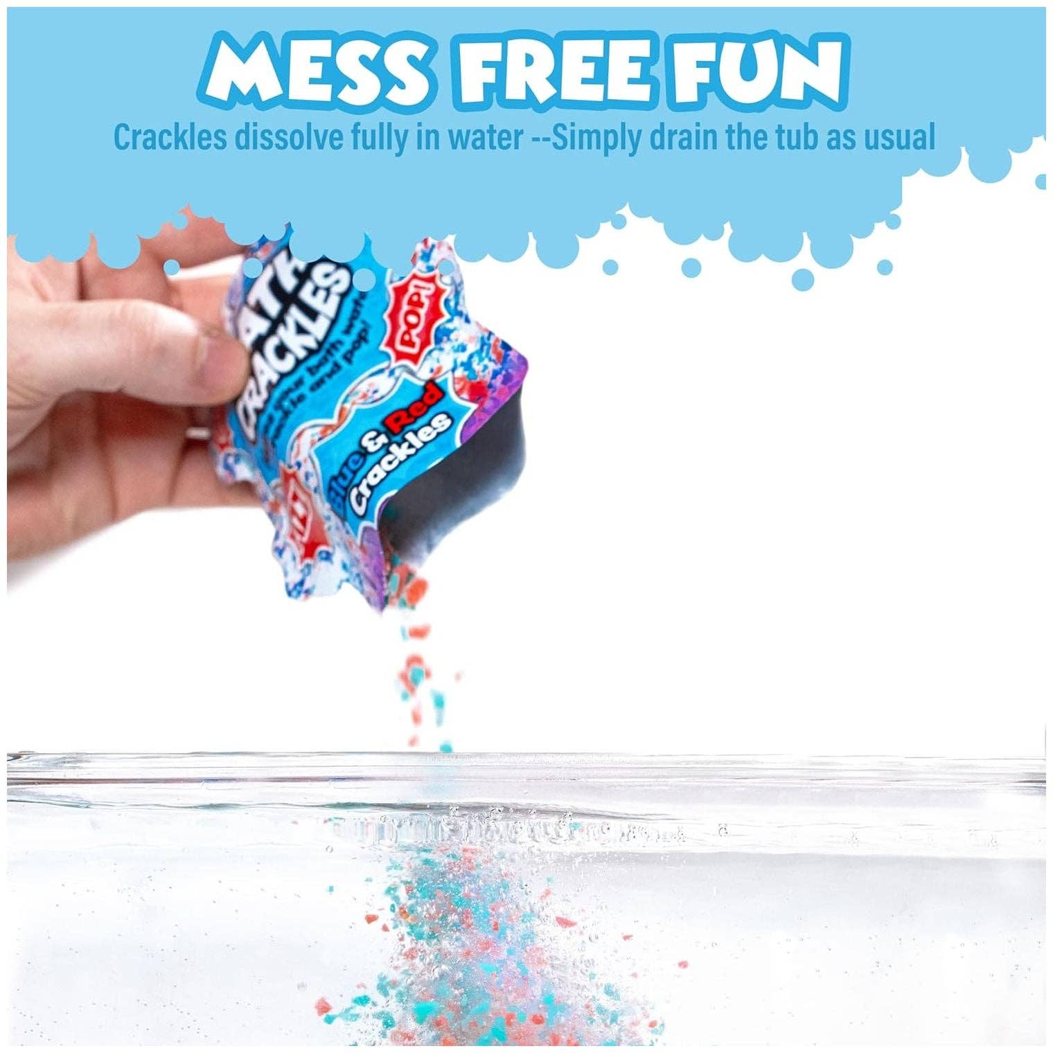 Tub Works® Bath Crackles Bath Toy, Variety 12 Pack - Tub Works LLC