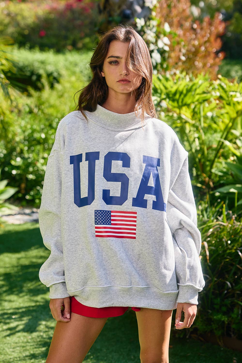 USA Reversible USA/America Graphic Sweatshirt