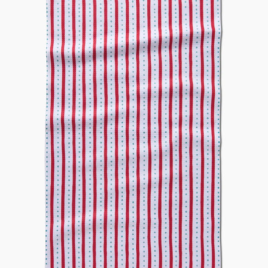 Candy Stripes Tea Towel