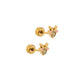 Screwback Stud Earrings - Reindeer