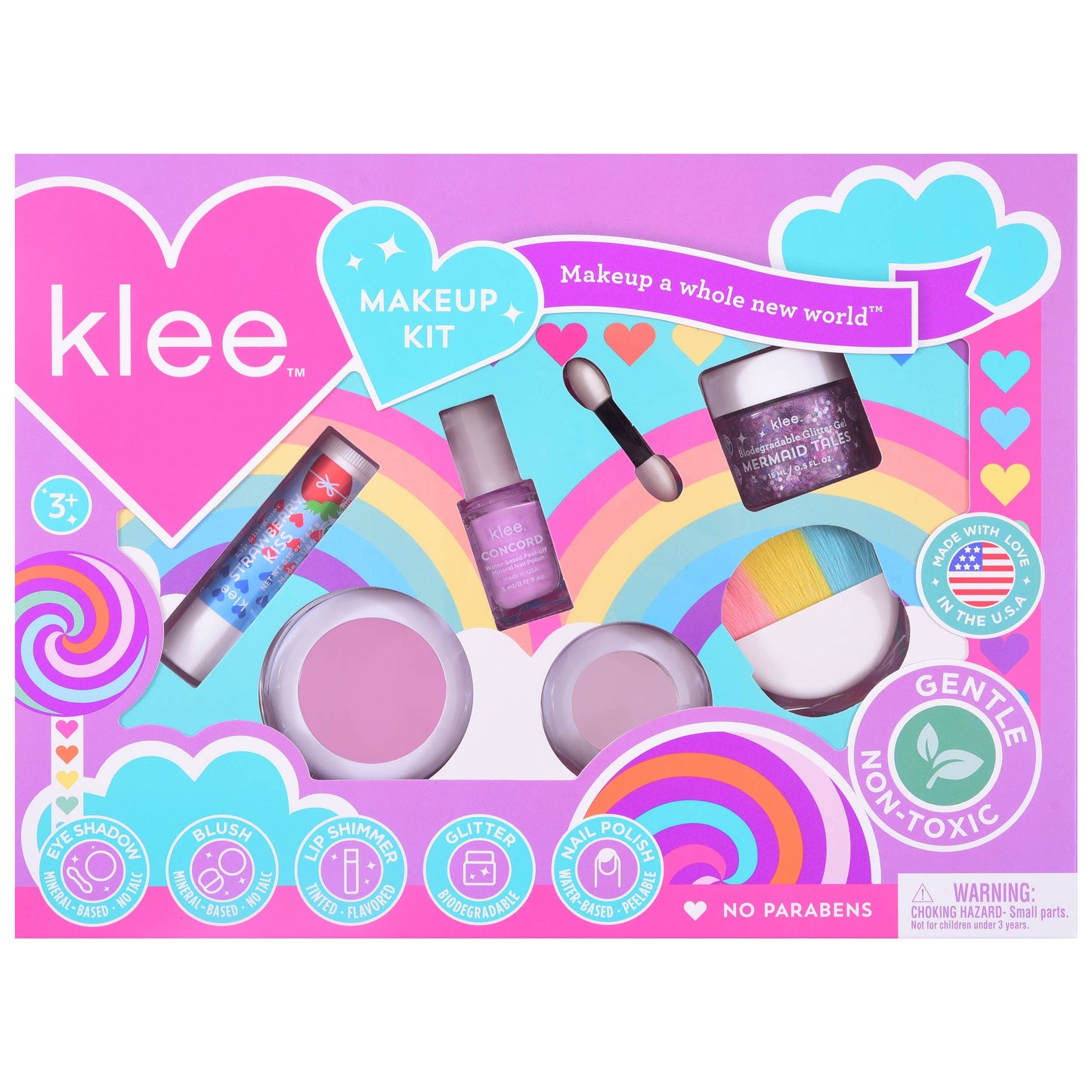NEW!! Confetti Spark - Pinwheel Love Deluxe Makeup Kit: Confetti Spark