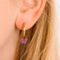 Purple Butterfly Charms - Pierced Co