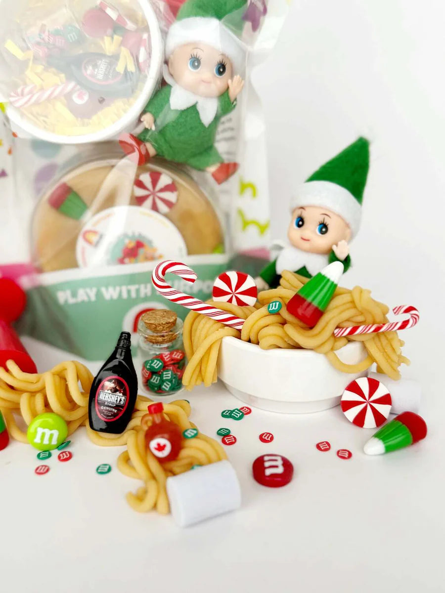 Elf Breakfast (Maple Syrup) KidDough Play Kit - Earth Grown KidDoughs (KidDoughs by EGKD)