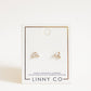 Screwback Stud Earrings - Nova Gold