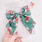 Green Peppermint Medium Sailor Bow