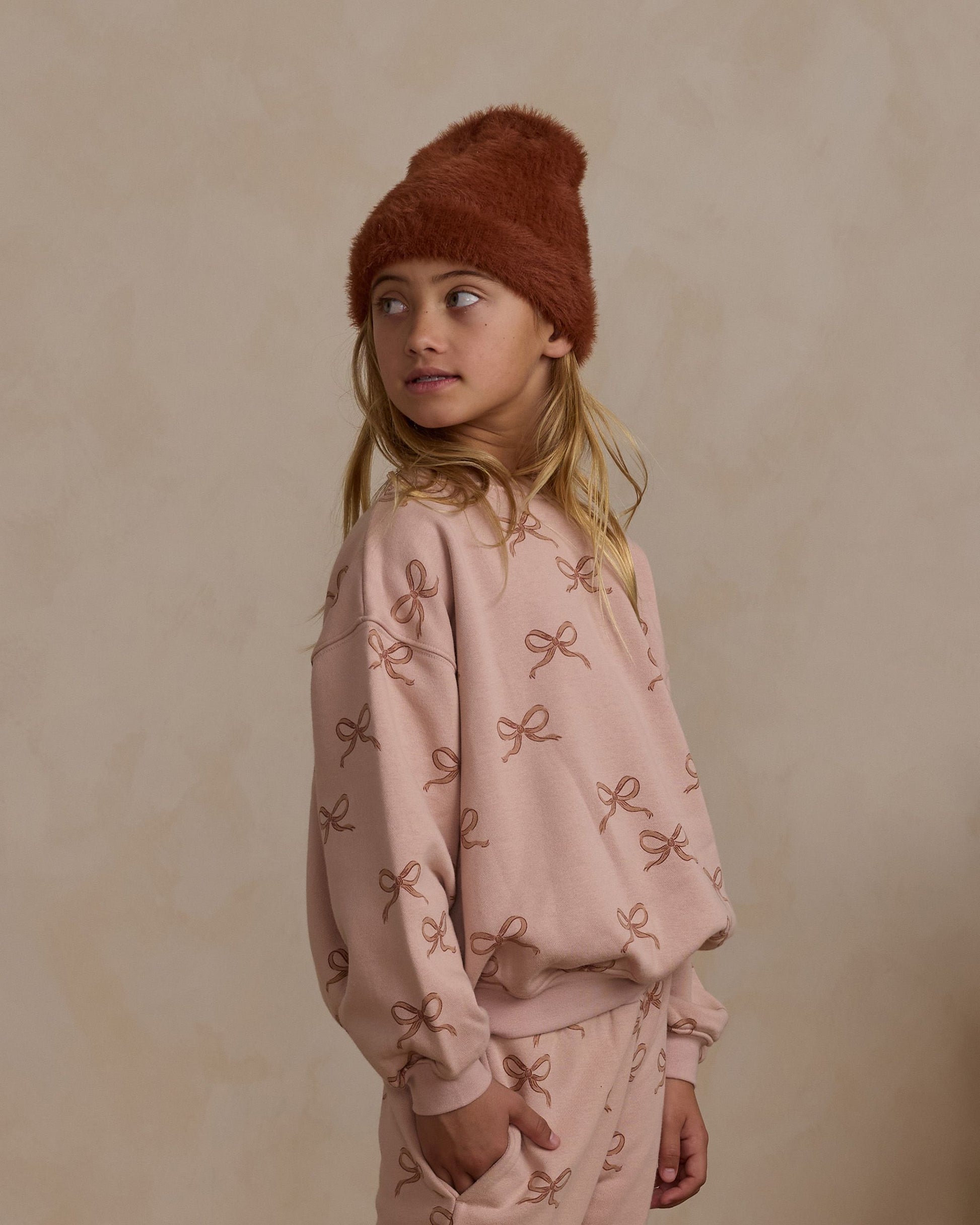 Relaxed Sweatshirt || Bows - Rylee and Cru