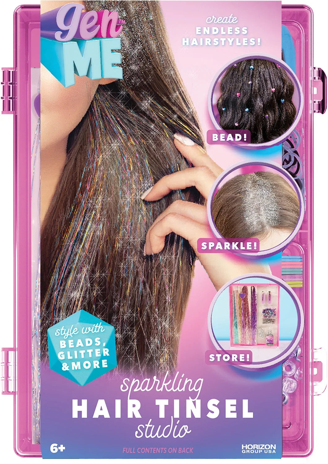 genME Sparkling Hair Tinsel