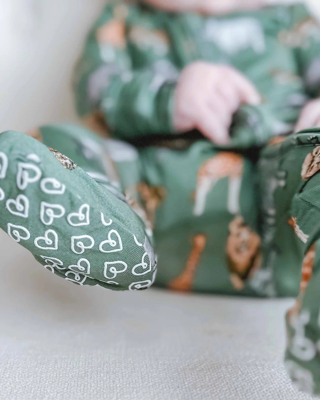 George Zippered Footie - Lev Baby