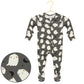 Happy Ghost Zipper Footies