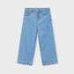 Girls Denim Flare Pants