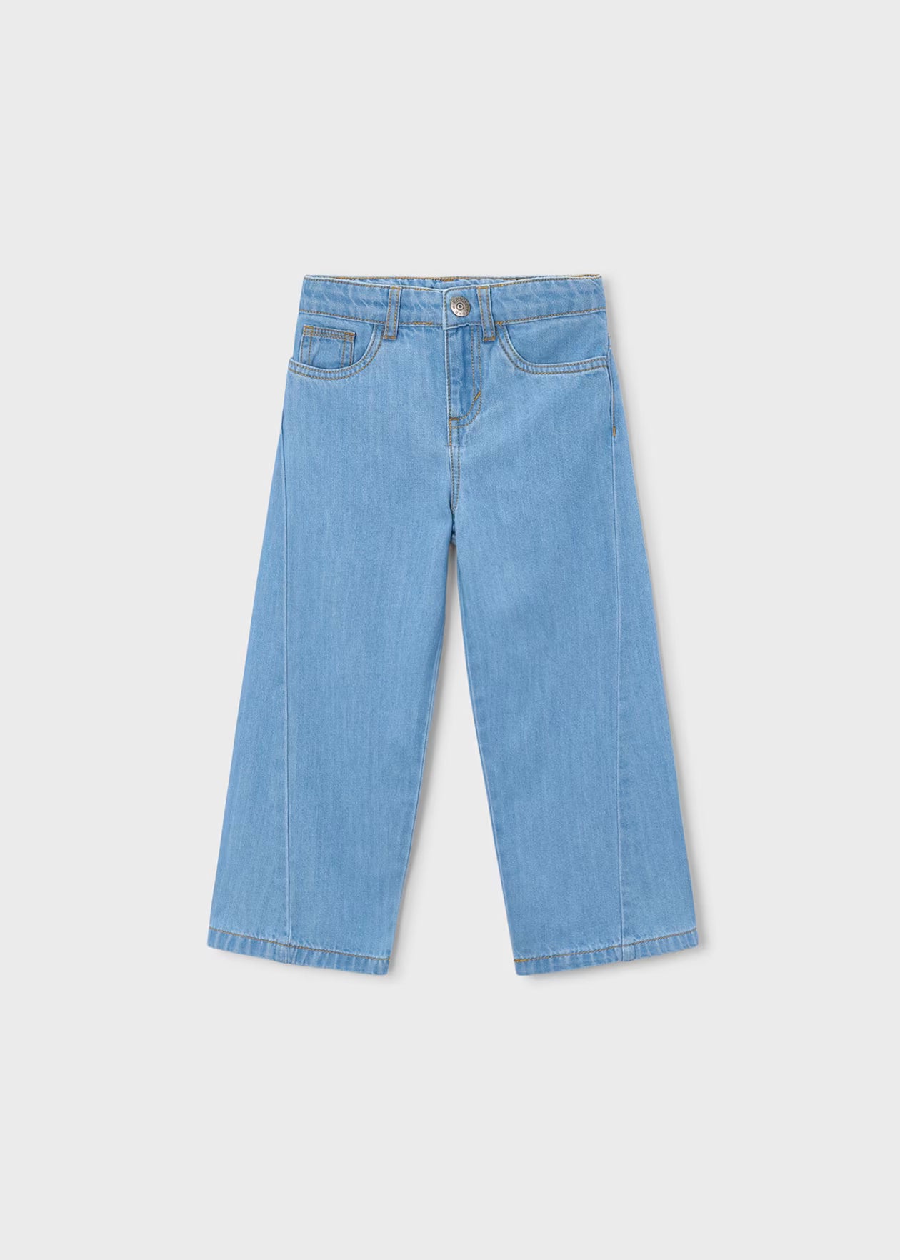 Girls Denim Flare Pants