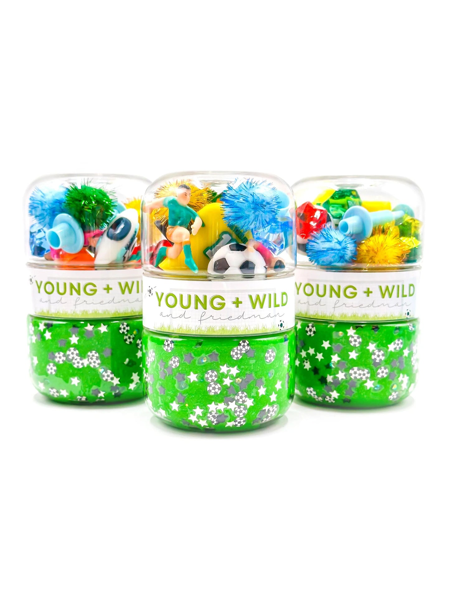 Soccer Grab & Go Dough Jar - Young+Wild&Friedman
