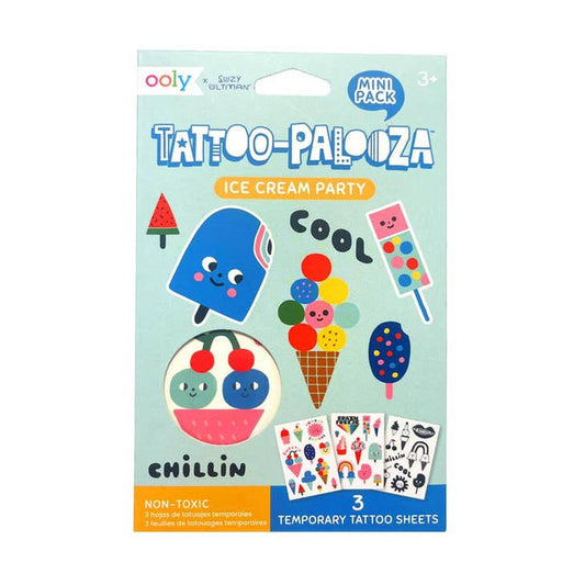Mini Tattoo-Palooza Ice Cream Party