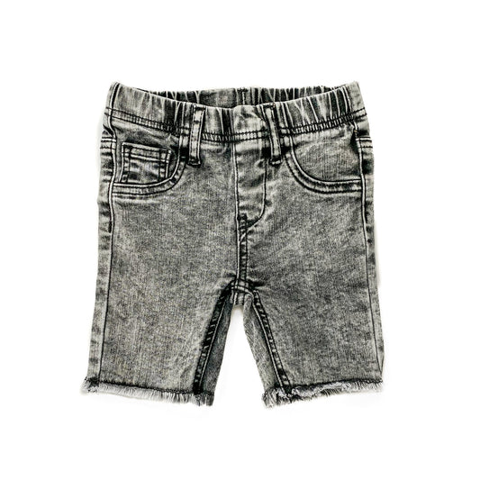 Denim Shorts- Grey Wash