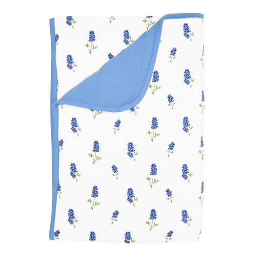 Toddler Blanket-Periwinkle Bluebonnet