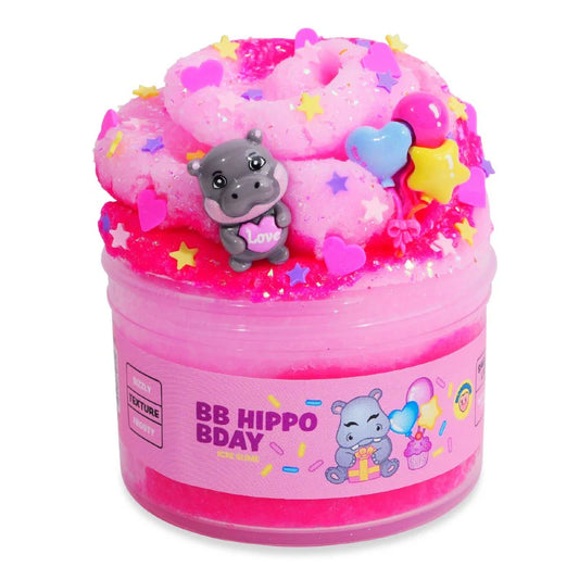 Peachybbies BB Hippo Bday Icee Slime - Peachybbies