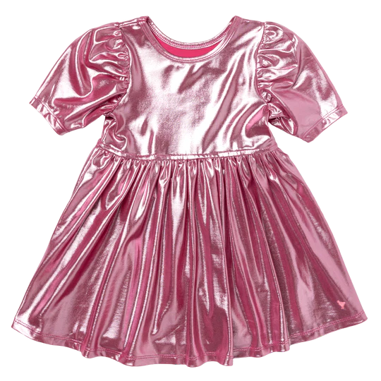 Lame Laurie Dress- Pink - Pink Chicken