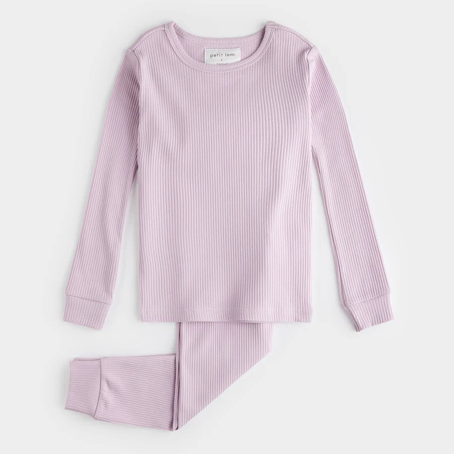 Dusty Lavender Modal Rib PJ Set