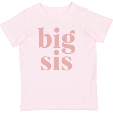 Big Sis Shirt-Ballet Pink - Sweet Wink