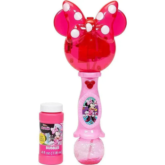 Disney Minnie Mouse Light & Sound Musical Bubble Wand - Little Kids