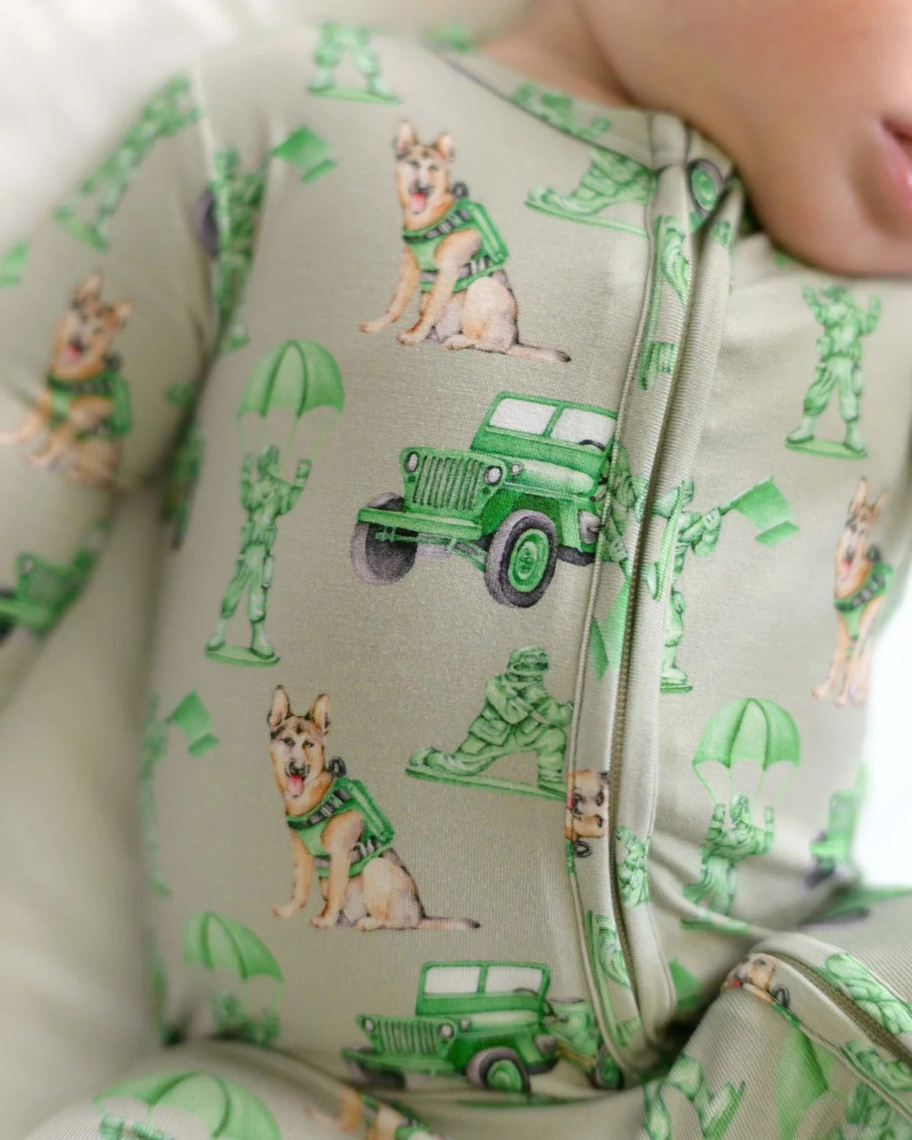 Major Zippered Footie