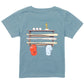 Boys Bat Rack Steel Blue - Properly Tied