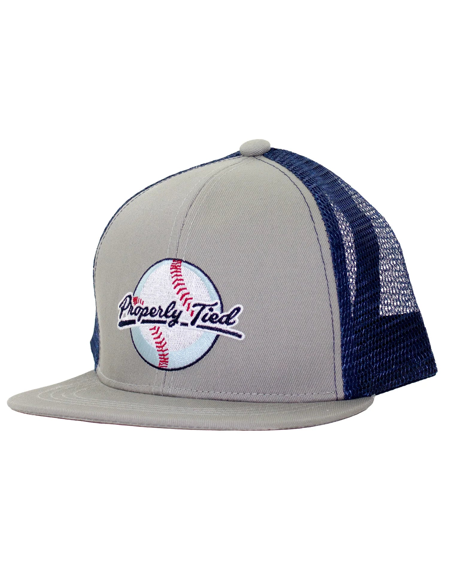 Boys Trucker Hat Baseball - Properly Tied
