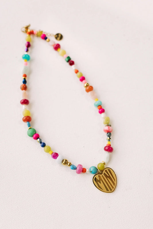 For The Minis Beaded Necklace - MINI