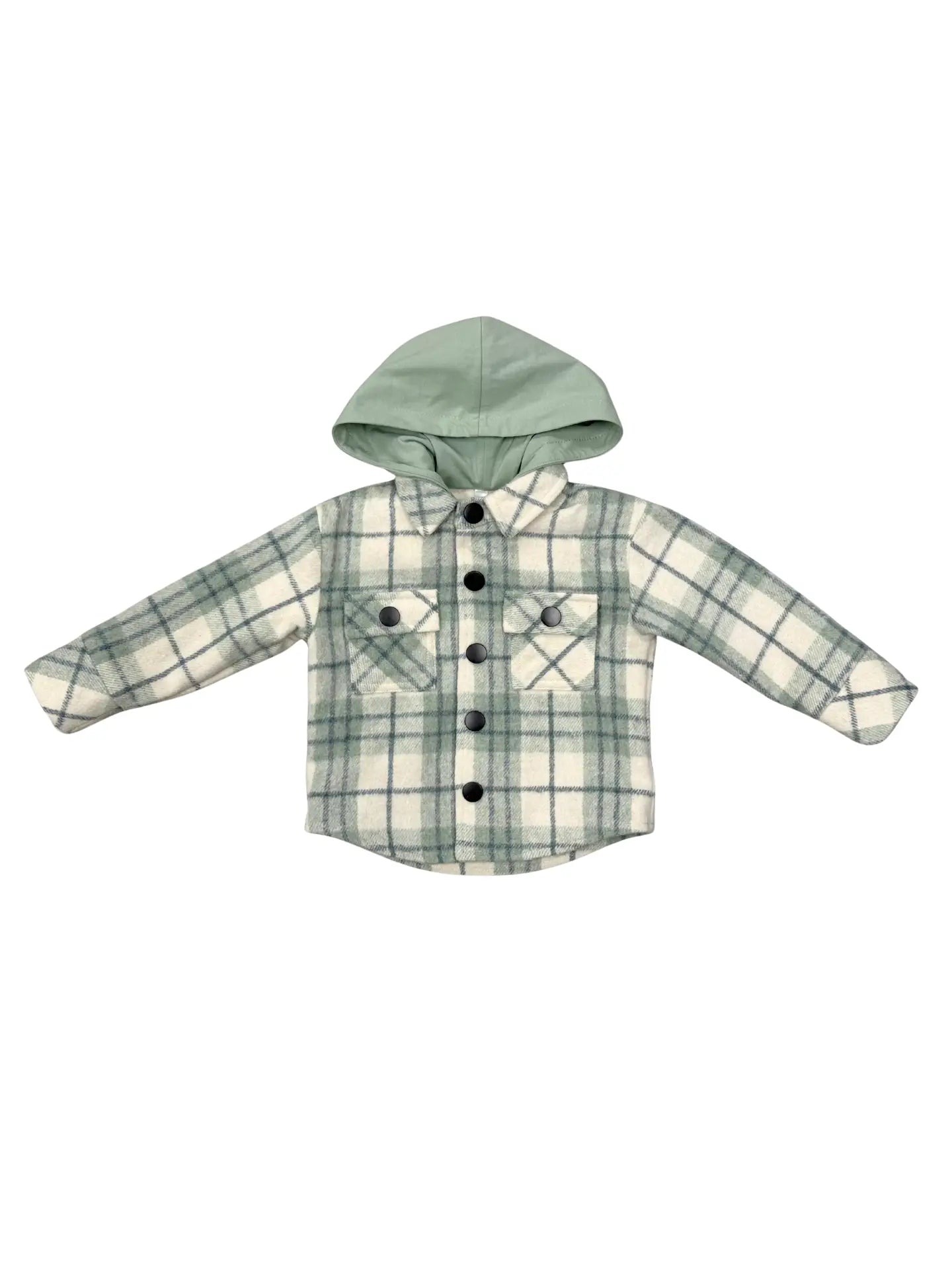 Kid's Hooded Shacket