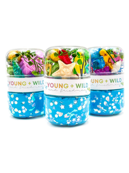 Ocean Grab & Go Dough Jar - Young+Wild&Friedman