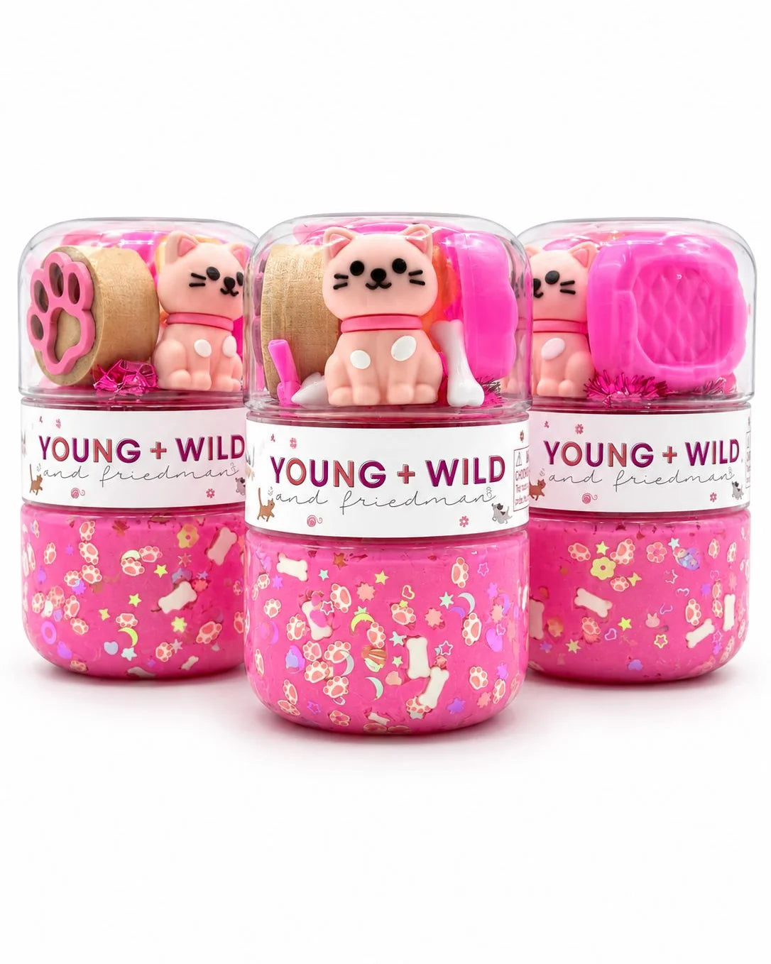 Pet Shop Grab & Go Dough Jar Pink
