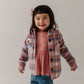 Kid's Hooded Shacket Pink