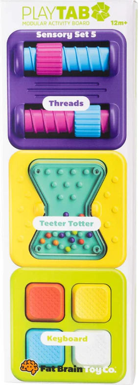 PlayTab - Modular, Sensory Activity Board for Babies and Toddlers