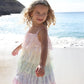 Rainbow Sequin Tiered Dress - Lola and the Boys