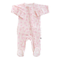 Ruffle Footie - Tie The Knot - Sweet Bamboo